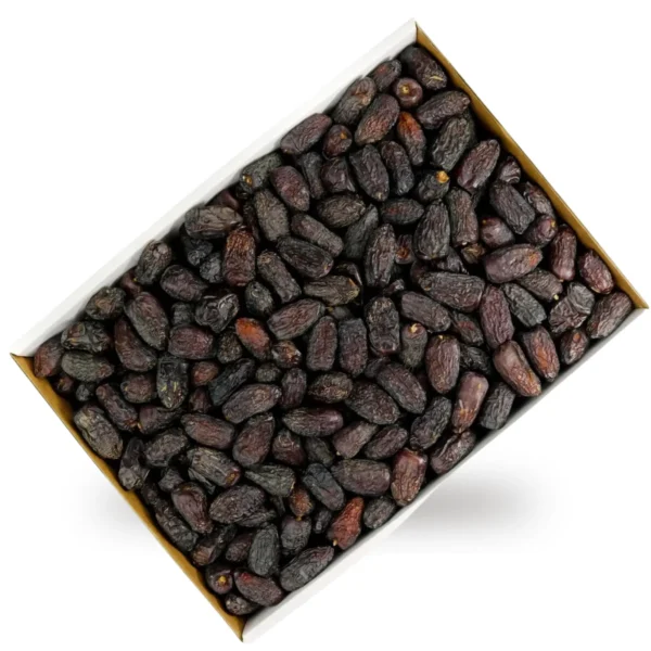 3kg Pack of Premium Safawi Dates from Saudi Arabia – Soft and Delicious Black Dates